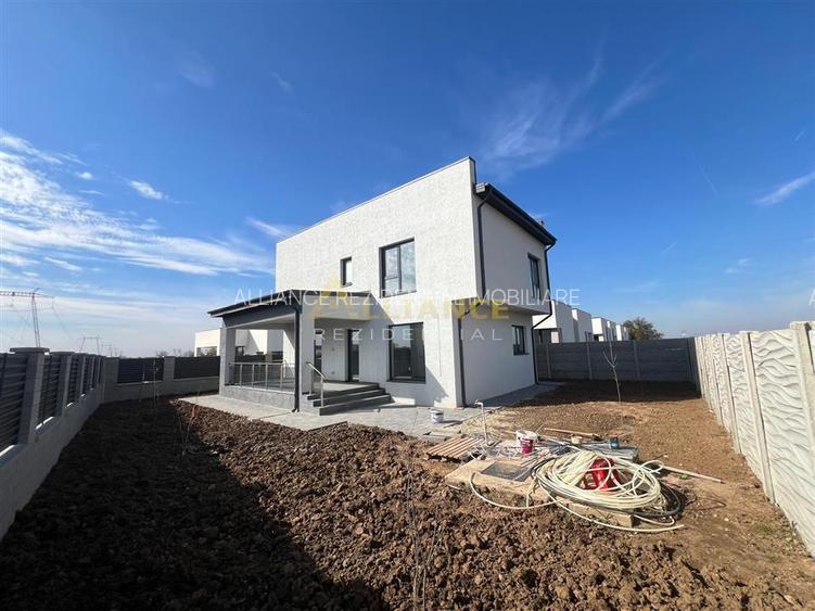 Vila moderna - P+1E- 3 dormitoare - 115 mp utili - teren 364 mp - 5