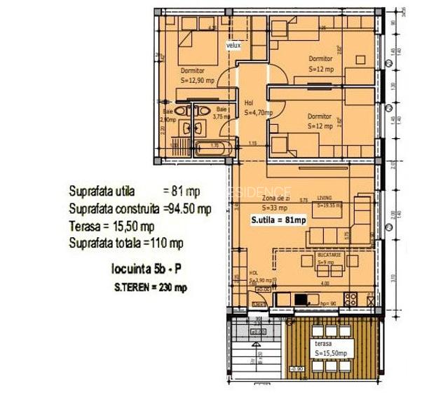 Casa Parter, 4 camere | Suprafață utilă: 77,52 mp | Teren: 110 mp - PROMOTIE! - 1