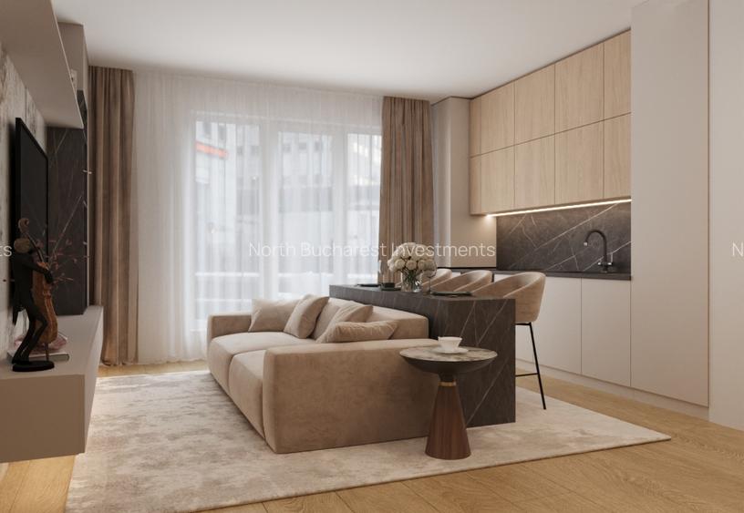2 Camere cu Grădină de 48 mp | Parter - PIPERA - 4