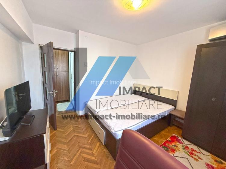 2 camere decomandate, mobilat si utilat complet, foarte mare, etaj2 cu lift,1Mai - 4