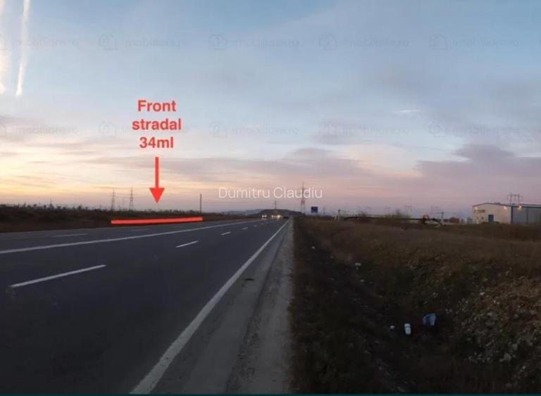 Ofertă! Teren Brașov 1534 mp direct la șosea ocolitoare ieșirea spre București - 4