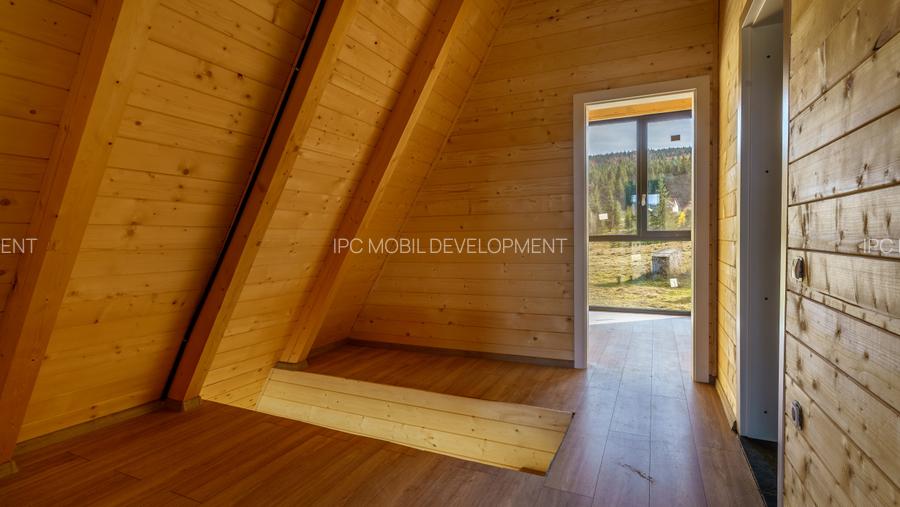 Cabană A-Frame finisată, Smida, 115 mp utili, teren 700 mp - 11