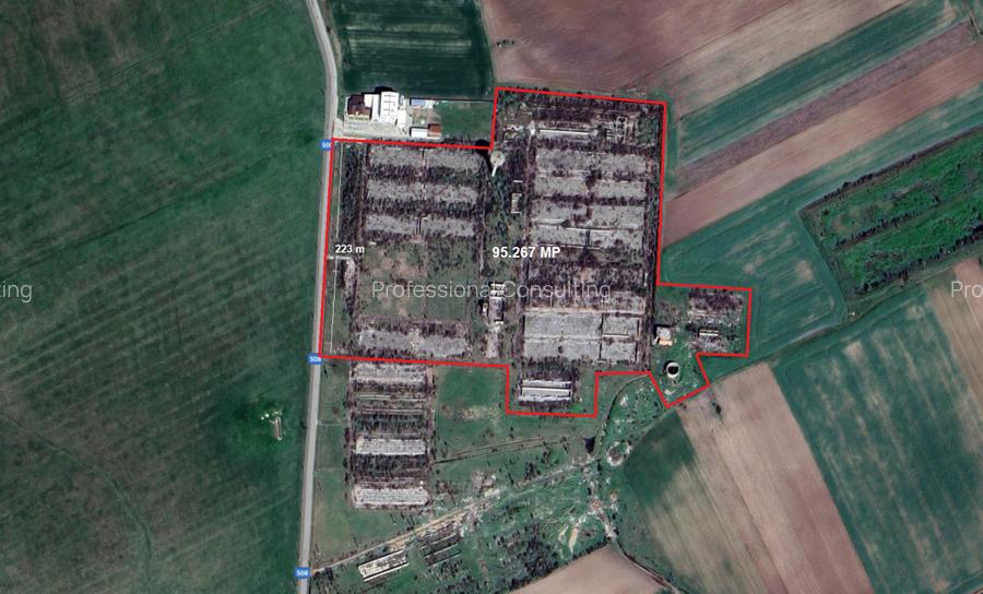 ARGES, TEIU, DRUMUL JUDETEAN 508, ST 95.267 MP - 2