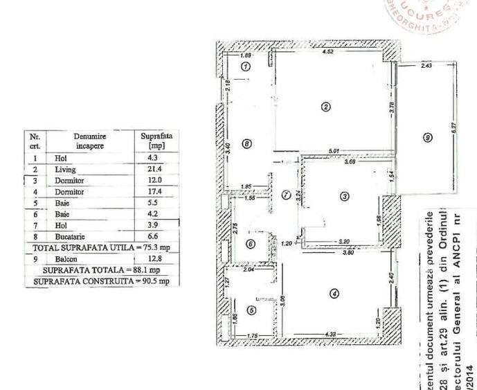 Apartament 3 camere – One Verdi Park|Floreasca | Parcare inclusa - 8