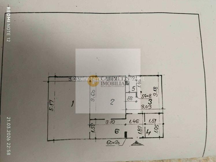 2 Camere-52MP | Decomandat | 1979 | Centrala | Reabilitat | Dr Taberei - 1