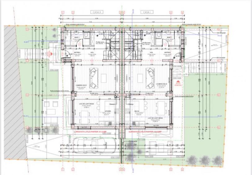 Casă cuplata, 183mp utili, zona ANL, Florești - 4