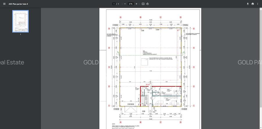 HALA - Floresti/Luna  - Constructie Noua - 10 parcari - 9