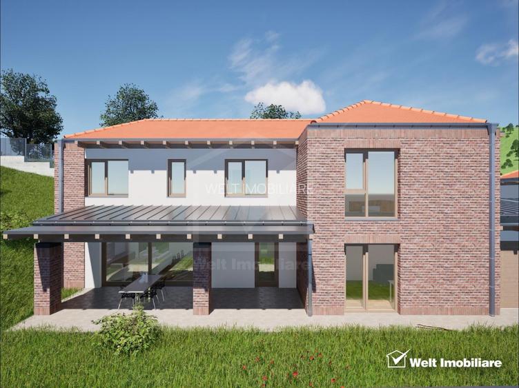 Teren autorizat duplex premium in Feleacu - Natura, asfalt, utilitati complete - 4