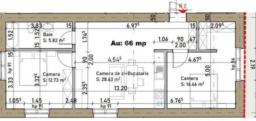 Apartament 3 camere de vanzare in Centru, Cluj Napoca - 2