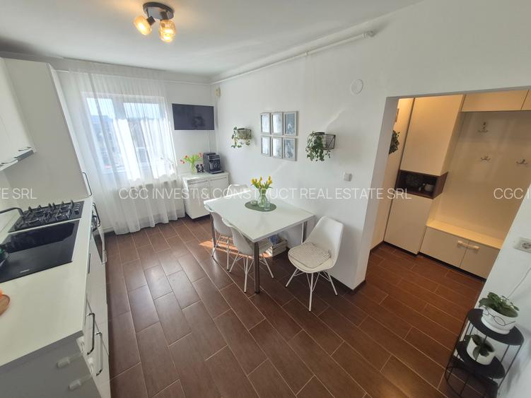 2 Cam-Lux-1 Min Spitalul Judetean-54 MP--Balcon-Mobilat-Centrala--85.000 Euro ! - 6