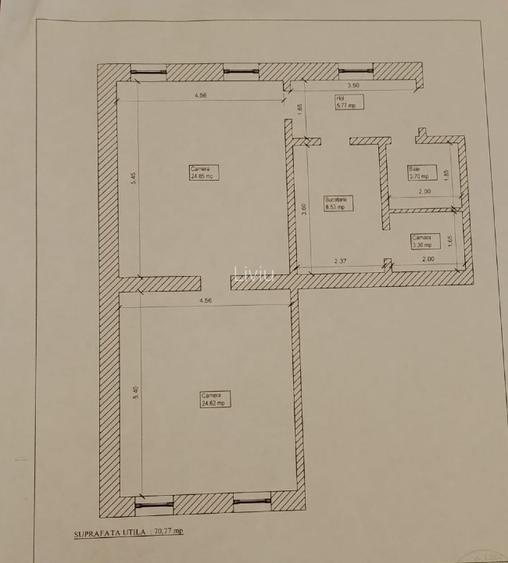 Apartament 2 Camere-Zona Traian - 74m² - 13