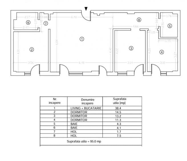 Tomis III , spatii IDEAL BIROURI, 4 camere, constructie 2023 - 18