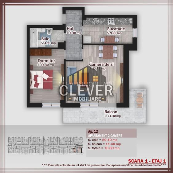 Suprafata Generoasa-Decomandat-Apartament 2 camere Sector 3 - 2