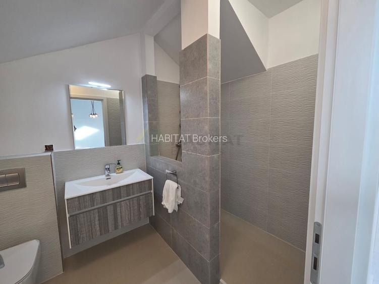 Vilă  cu mansardă, piscină și design modern – Tunari - 34