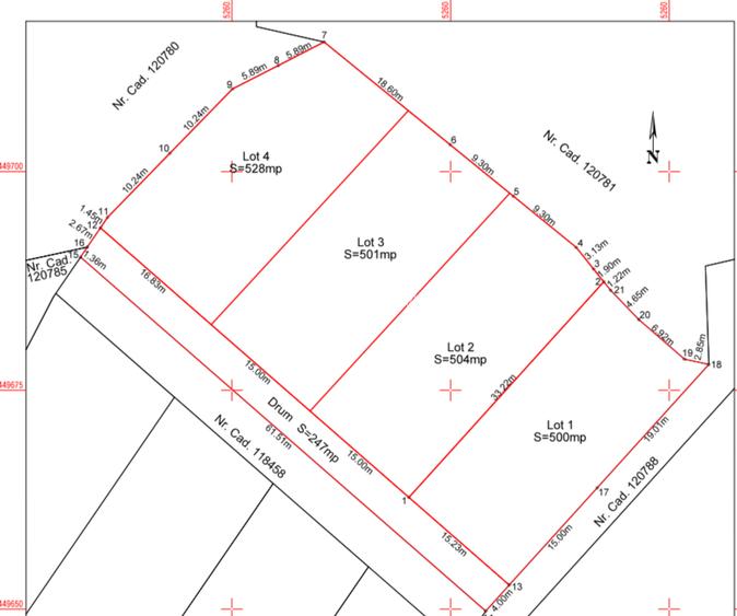 Teren intravilan 500 mp sau 1000 mp în Bran –Tohanita cu parau langa - 14