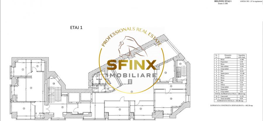 Cladire S-P-5E+TERASA-UNIRII-2305,69 mp -2 minute de metrou D. Cantemir - 4