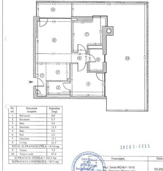 Apartament 3 camere premium cu grădină | One Lake Club |  Fabrica de Glucoză - 10