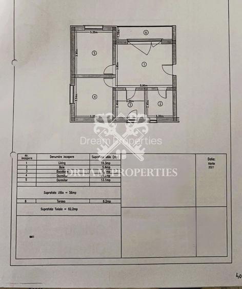 COMISION 0%!Apartament 3 camere la cheie, terasa, parcare, Apahida - 12