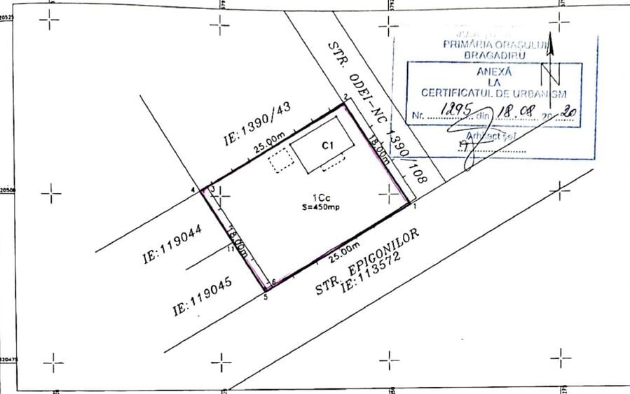 De vanzare lot 450mp in Bragadiru-Cartier EMINESCU(toate utilitatile) - 9