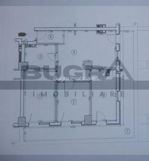 Apartament 3 camere, 60 mp, 2 parcari, terasa, zona Vivo - 8