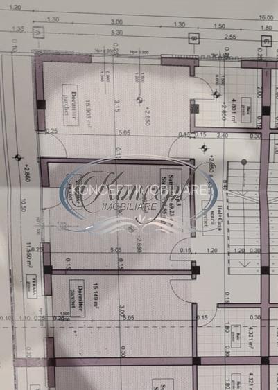 Casa de vanzare tip cvadruplex semifinisata zona Parcului Poligon, Floresti - 19