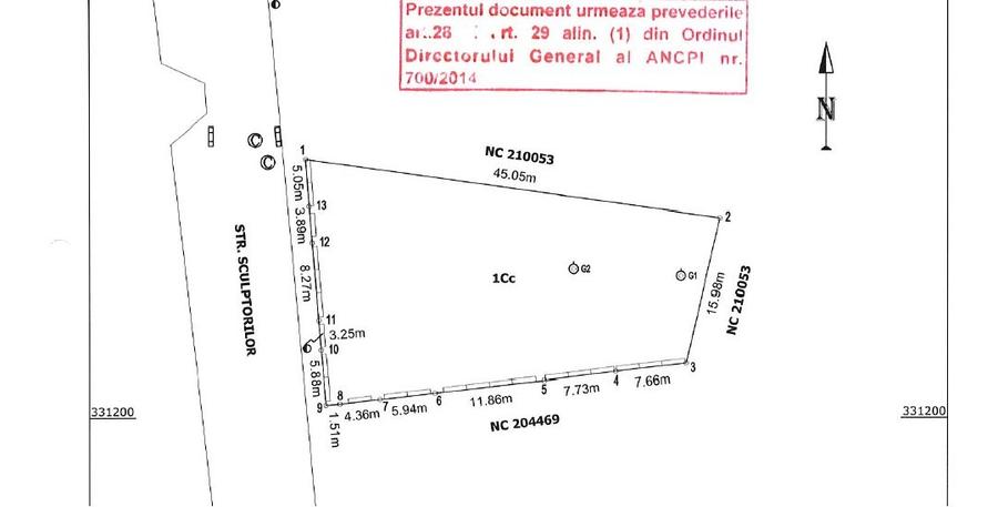 Teren intravilan Giulesti Sarbi/Str. Sculptorilor - 3