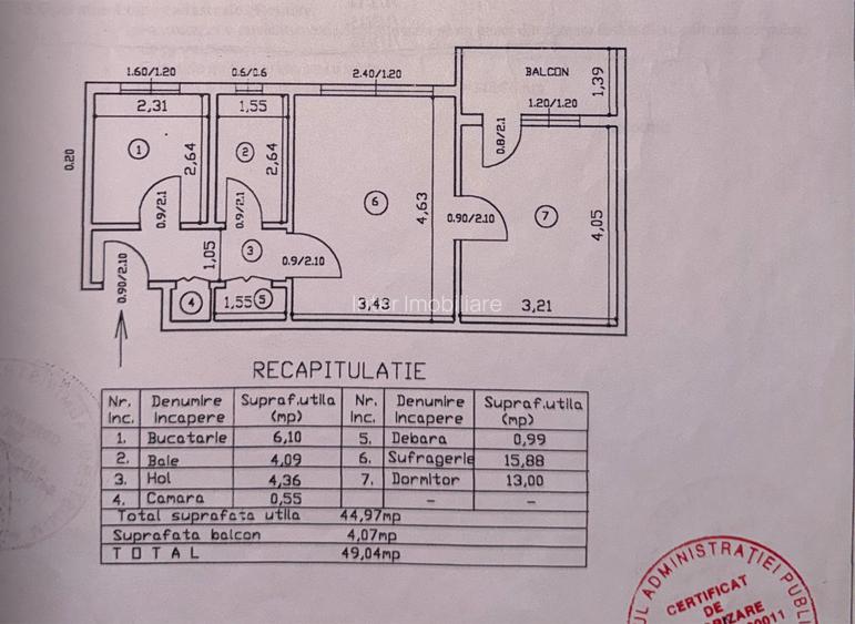 Apartament 2 camere nedecomandat, zona Tudor Vladimirescu, Bucsinescu, ID:162344 - 3