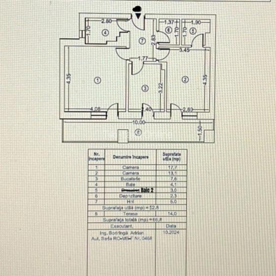 Apartament 2 camere decomandat, 67mp, zona Brancusi, 143.000euro - 1