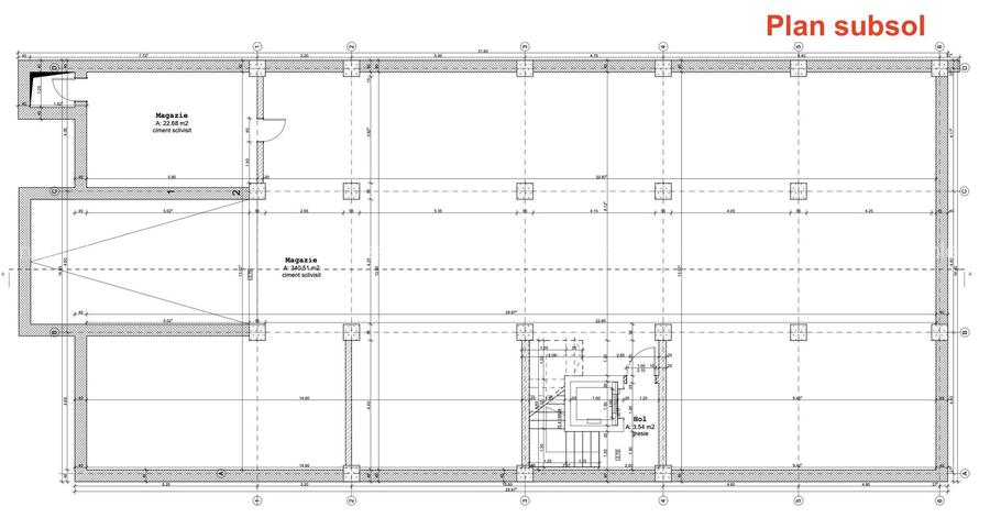 Spatiu comercial de închiriat  bulevardul Cetății - 10