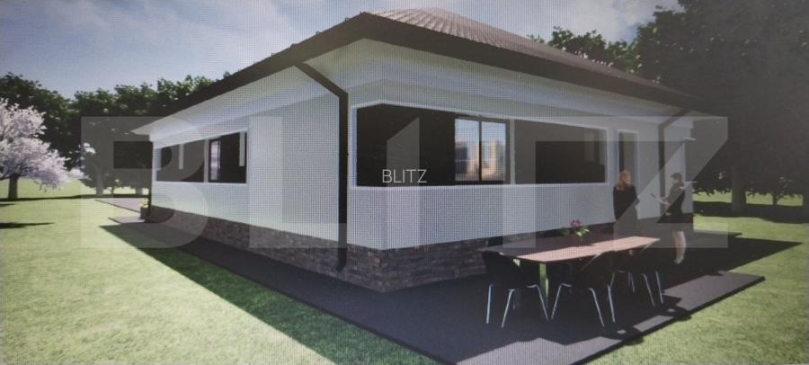 Vilă plan parter 120mp utili/600mp teren, zona Priseaca - 5