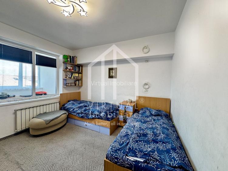 Apartament cu 3 camere, 75mp utili+3 balcoane, etaj 5/5, bloc cu lift - 13