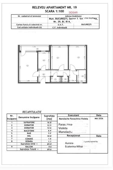 Apartament 3 camere – Șos. Colentina, stradal |  Bloc reabilitat - proprietar