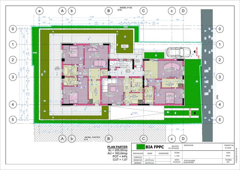 Teren cu autorizatie de construire P+2+M - zona Colentina - 8