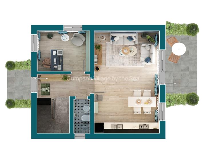 Vila  Individuala Moderna in Complexul Cumpana Village by  the Sea - 1