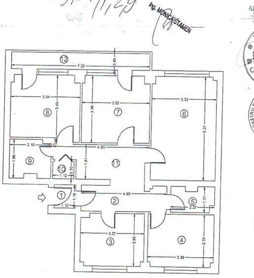 Ap 4 cam 100mp, bloc anii ’80, ultracentral – Grădina Icoanei - 6