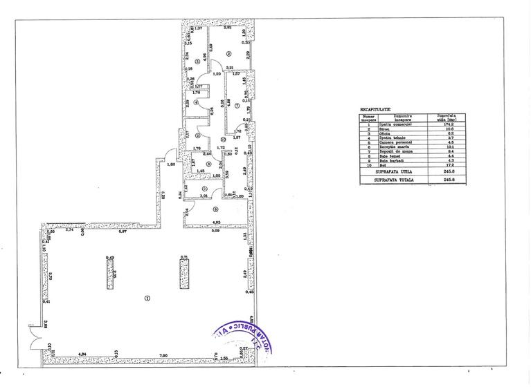 Vanzare 246 mp spatiu comercial in Cortina North si 3 locuri parcare - 8