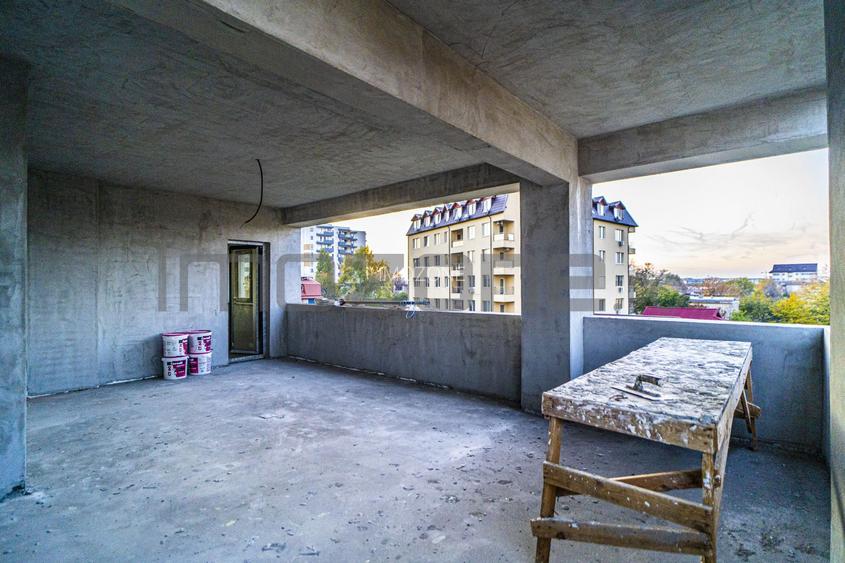 Ap., 2 cam. dec. 56 mp., + Terasa acoperita 43 mp,+ Pod, Pacii, Comision 0% - 15