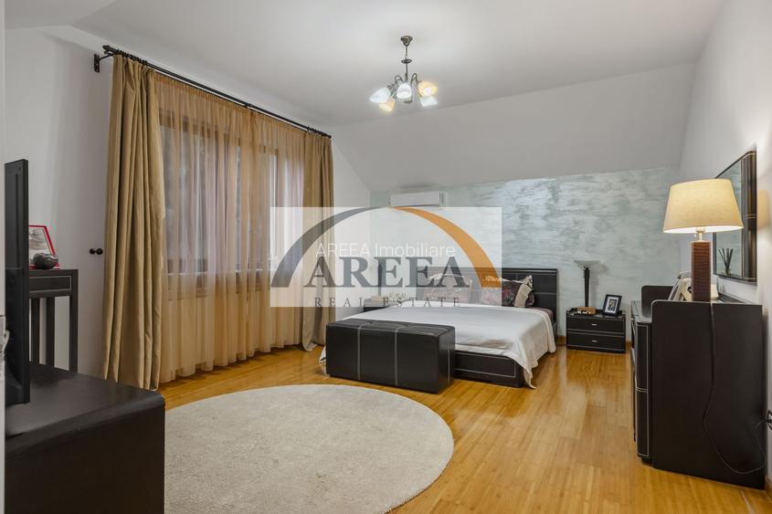 Vilă de închiriat în Pipera – Drumul Negru, ideal familie, curte mare - 22