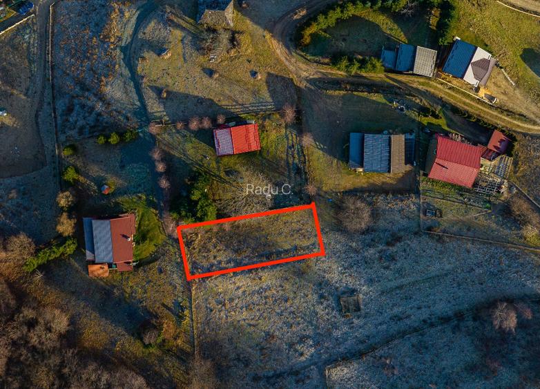 Teren intravilan pentru cabană | Someșu Rece | panoramă, liniște, 24 km Cluj - 4