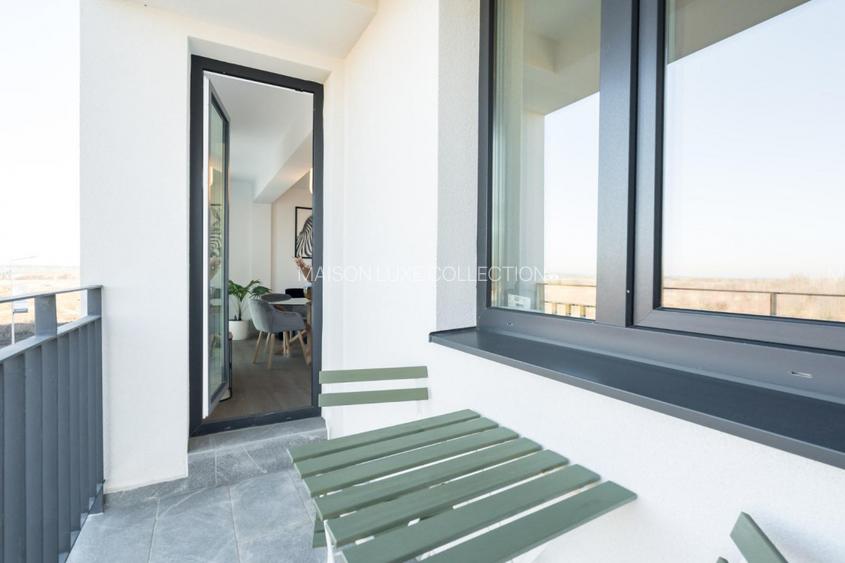 Inchiriere apartament 2 camere cu parcare – Aerocity Residence, Tunari - 15