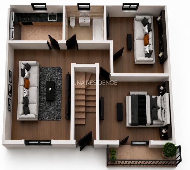 Apartament 3 camere decomandat etaj1 intabulat mutare imediata gradina - 12