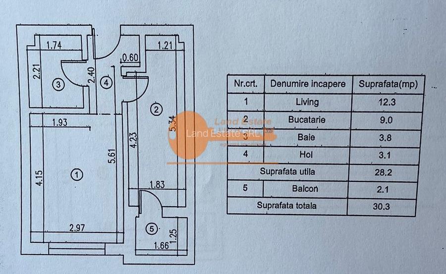 Garsonieră modernă 31 mp – Militari Residence | Construcție 2024 - 1