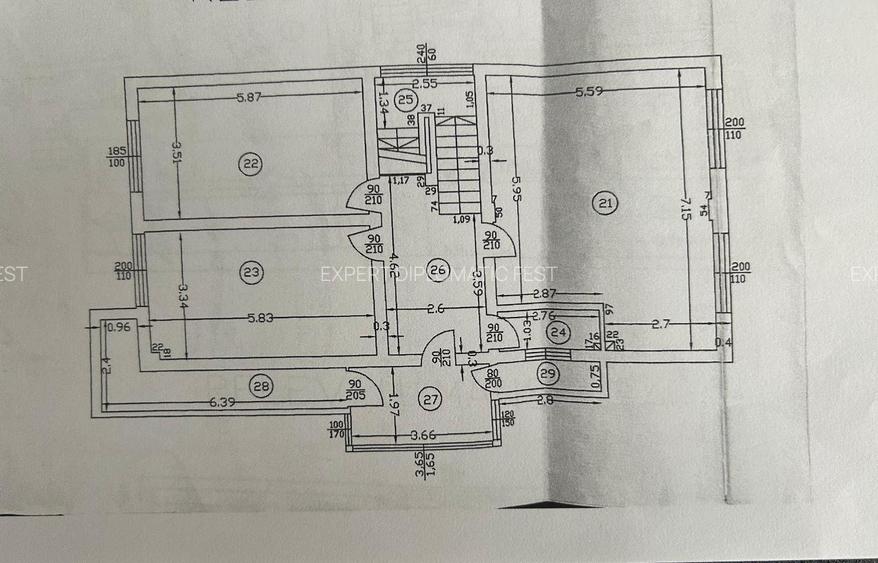 Giurgiului Progresul Piata -Spatiu birouri et 2 -- sup 93 mp - pret 750 euro - 9