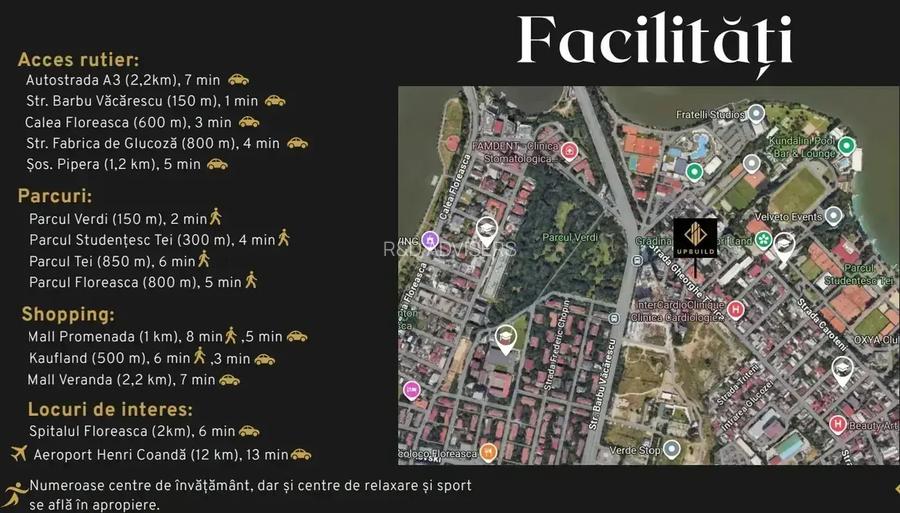 Apartament Lux 4 Camere Floreasca I Terasa 52mp - 5