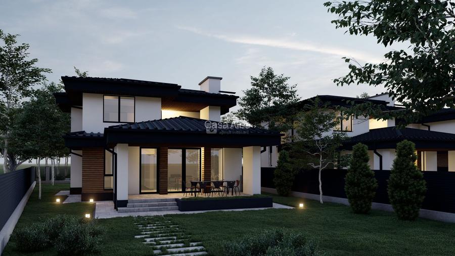 Bucium - Visan, locuinta impresionanta, P+E, design modern - 4