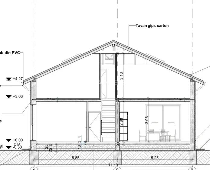 Casa in constructie / 1.328 mp teren / AC valabila / Otopeni 9 Mai - 4