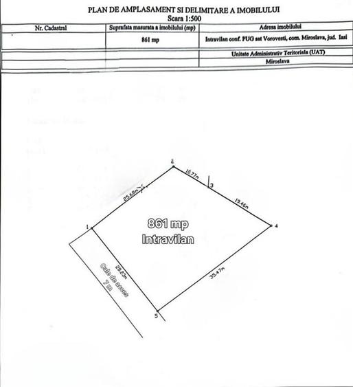 Teren pentru casa cu autorizatie si cu vedere frumoasa - 4