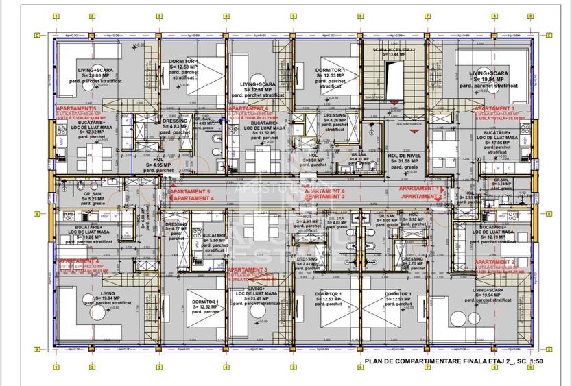 Apartamente noi cu 3 camere, scara interioara, Complexul Studentesc - 8