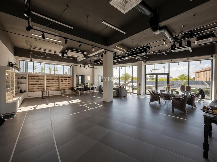 Spatiu comercial 150 mp Pipera A3 Lemon Racovita front stradal 15 m - 3