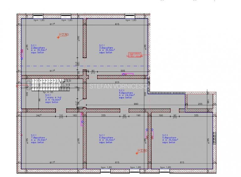Spatiu Comercial de vanzare Situat pe 2 Nivele Depozitare si Vanzare Intabulat - 5